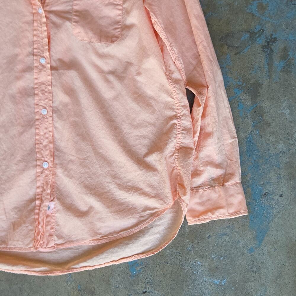 Grayson The Hero Button Up Shirt Size XS 01 Peach Pink Long Sleeve 100% Cotton - Picture 4 of 8